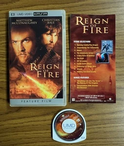 Reign of Fire (Sony PSP UMD, 2005) Movie W/ Insert - Picture 1 of 8