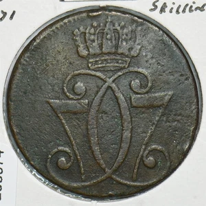 Denmark 1771 Skilling 298974 combine shipping - Picture 1 of 2