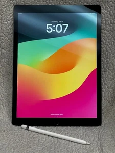 Apple iPad Pro 2nd Gen A1671, 256GB, Wi-Fi + 4G, 12.9" With Apple Pencil - Afbeelding 1 van 12