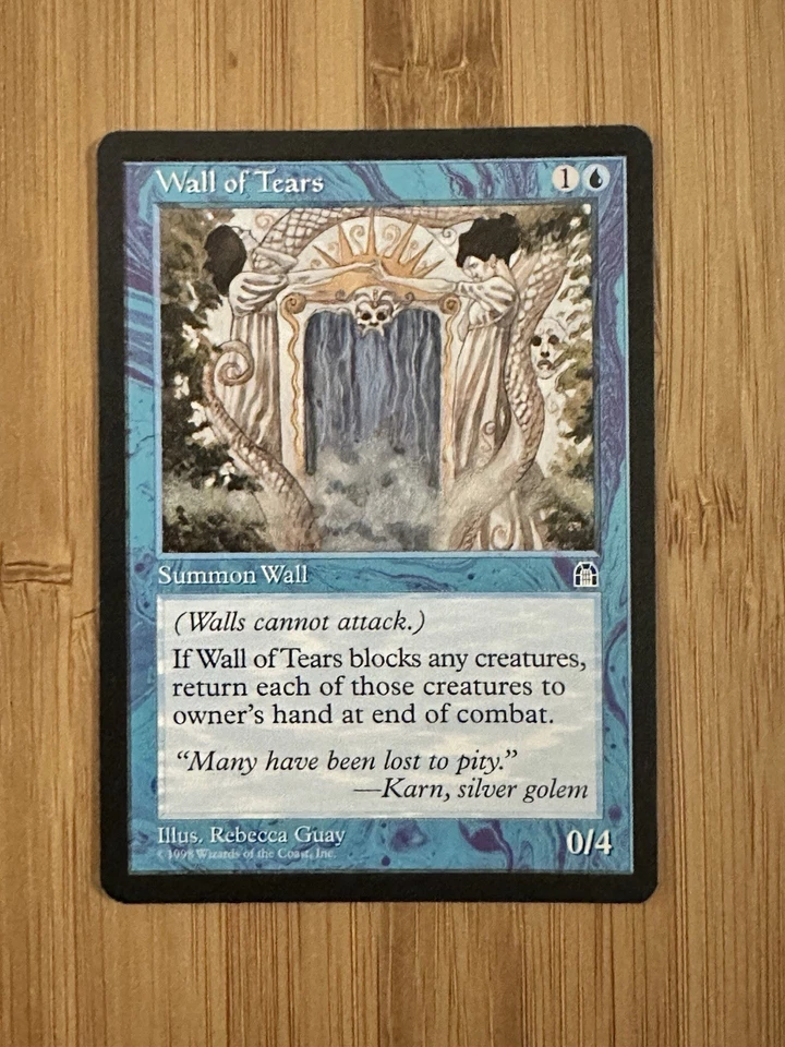 MTG Magic the Gathering Wall Of Tears Stronghold NM - Image 1 of 1