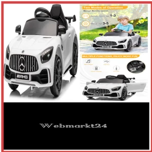 LEADZM Kinder-Elektroauto Mercedes Benz AMG 12V 2,4G-Fernbedienung mit MP3 un... - Bild 1 von 10