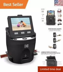 SCANZA 14MP Digital Film Scanner - Quickly Convert Negatives & Slides to JPEG - Picture 1 of 11