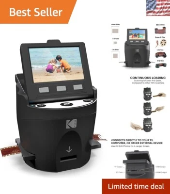 SCANZA 14MP Digital Film Scanner - Quickly Convert Negatives & Slides to JPEG - Image 1 of 4