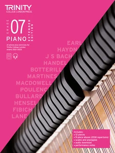 Piezas y ejercicios para examen de piano 21-23 grado 7 edición extendida - Imagen 1 de 1