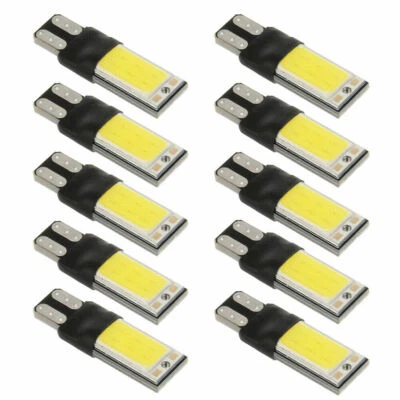 10 X ERROR FREE CANBUS 501 SMD LED SIDELIGHT WHITE BULBS XENON T10 W5W 194 CREE - Image 1 of 3