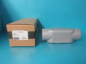 NEW EMERSON APPLETON T67-SA 2" INCH ALUMINUM FM7 CONDUIT BODY TYPE T NEW IN BOX - Picture 1 of 21