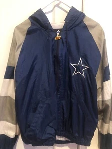 VINTAGE NFL Gameday by Turbo Sports Dallas Cowboys puffer Jacket 90's Sweatsuit - Picture 1 of 12