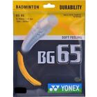 YONEX BG65 BADMINTON STRING - 0.70MM - ONE 10M SET - ORANGE - RRP 11