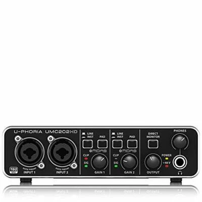 Behringer U-PHORIA UMC202HD 24 Bit/192 kHz USB Audio Interface - Image 1 of 4