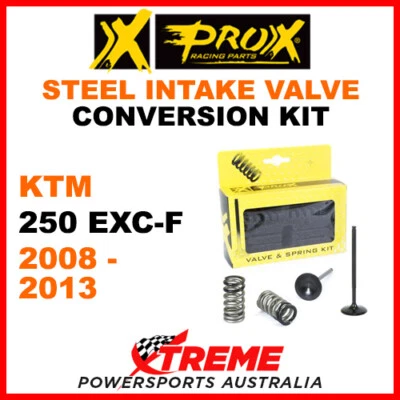 ProX KTM 250 EXCF EXC-F 2008-2013 Steel Intake Valve & Spring Upgrade Kit - Image 1 of 2