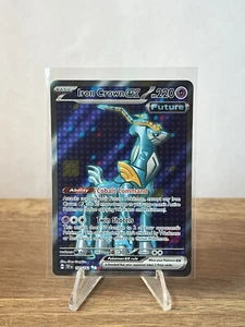 Pokemon TCG - Iron Crown ex 191/162 Sv05: Temporal Forces Holo - Picture 1 of 1