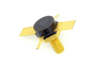 1x HF Transistor 2T911A max.28V/300mA npn (Leistungstransistor,UHF,Gold)J25 - Bild 1 von 3