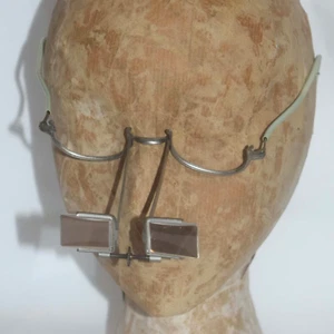 Antique Beebe Binocular Loupe Eyeglasses American Optical Co Surgical Spectacles - Picture 1 of 16