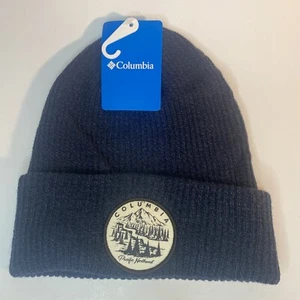 Columbia Outdoors Spring Grove Beanie Adult Unisex O/S  Acrylic Blue NWT - Picture 1 of 3