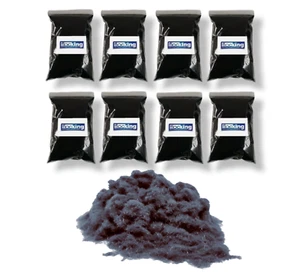 Beflockungsfasern 1 mm - Anthrazitgrau - Großpackung 8 qm - Bild 1 von 2