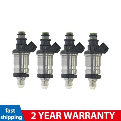4 Fuel Injectors for Honda Civic 1.6L 1996-1997-1998-1999-2000 Accord 2.3L FJ337 - Image 1 of 4