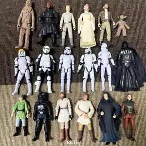 3.75"  Star Wars Clone Wars Stormtrooper Pilots Darth Vader Yoda Figures Toys - Picture 1 of 33