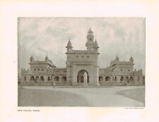 India Mayo College Ajmer Antique Picture Print 1906 TKE#16