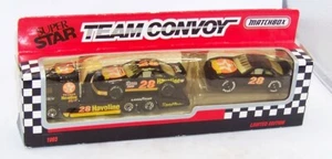 1:64 1993 MATCHBOX SUPER STAR NASCAR TEAM CONVOY #28 HAVOLINE DAVEY ALLISON MIB - Picture 1 of 5