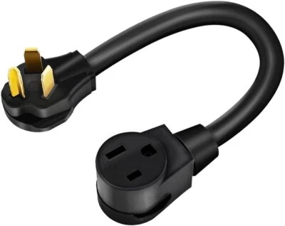 XUANHUA 10-30P to 6-50R 1.5-Feet Heavy Duty 30 Amp(Dryer Male) Plug to 50 Amp - Image 1 of 4