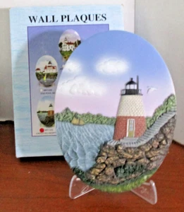 Popular Imports CASTLE HILL, NEWPORT, RI LIGHTHOUSE PLAQUE ~no displau stand~NIB - Picture 1 of 4