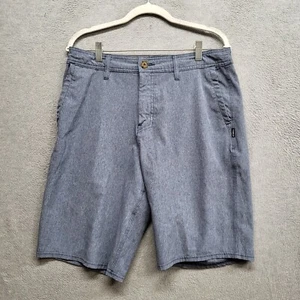 ONeill Men Shorts 32 Gray Chino Hybrid Logo Casual Polyester & Elastane - Picture 1 of 12