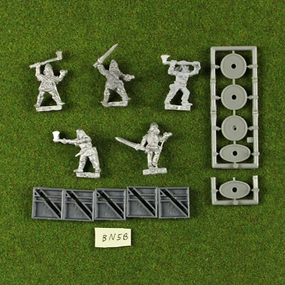 CLASSIC Warhammer Norse / Barbarians (x5) Metal - Rare OOP Citadel Empire Nordic - Image 1 of 2