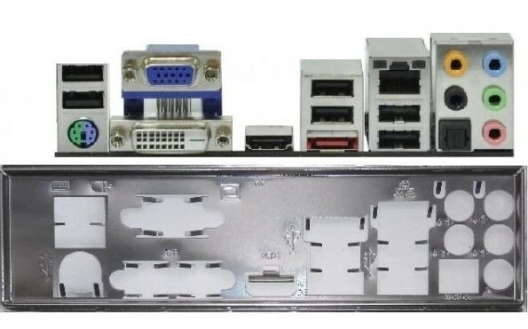 Asrock H77M-ITX - Blende - Slotblech - IO Shield - Bild 1 von 1