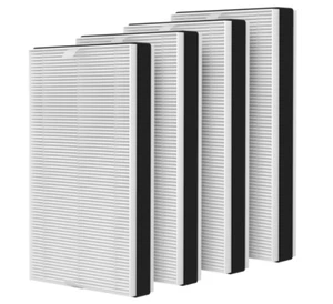 4 Pack F1 Replacement Filters Compatible with 3M Filtrete C01 T02 Series Hepa - Picture 1 of 10