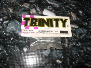 🔥 Classic RC Trinity Small Shock End Cap Aluminum Silver (2) EV RE 0038 🔥 - Picture 1 of 2