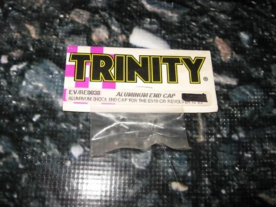 🔥 Classic RC Trinity Small Shock End Cap Aluminum Silver (2) EV RE 0038 🔥 - Image 1 of 2