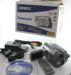 Panasonic NTSC 3CCD DVD Camcorder 3.1MP Still - Video Transfer (VDR-D300P-S) - Picture 1 of 2