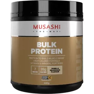 Musashi Bulk Protein Vanilla 420g - Picture 1 of 1