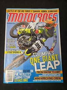Motocross Action Magazine November 2024 Triumph's Giant Leap - Picture 1 of 3