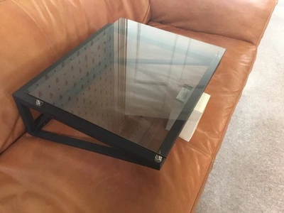 Audiotech Turntable Wall Shelf Bracket - glass & MDF - Image 1 of 4