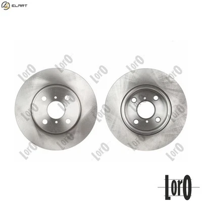 2x BRAKE DISC 231-03-082 FOR TOYOTA YARIS/VIOS/Hatchback/Van DAIHATSU 1.0L 4cyl - Image 1 of 4