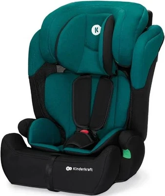 Kinderkraft Comfort Up i-Size Safety Car Seat Booster from 15mths- 12Y, Green - Image 1 of 3
