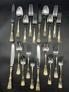 ROYAL ALBERT OLD COUNTRY ROSES 20-TEILIGES BESTECKSET - Bild 1 von 8