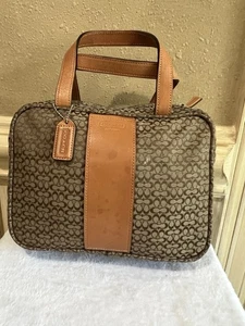 PO Rare Vintage Coach Travel Multi Purpose Bag - Picture 1 of 10