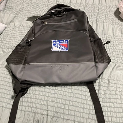 Mochila New York Rangers nova com etiquetas preta NHL - Imagem 1 de 4