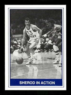 1982-83 TCMA CBA Lancaster Lightning 15 Ed Sherod In Action EXMT to NM BXCP53 - Image 1 of 2