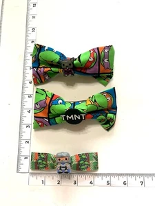 Handmade Hair Bows - Movies - Teenage Mutant Ninja Turtles - Barrettes #3 - Imagen 1 de 4