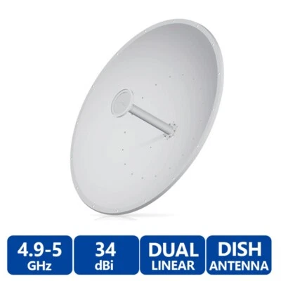 ✅ Fast shipping 🚚 Ubiquiti RD-5G34 Antenna RocketDish, 5GHz, 34dBi AirMAX - Immagine 1 di 3