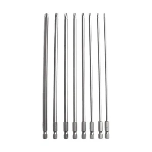 High Hardness Hex Shank Torx Screwdriver Bit Set T8 T15 T20 T25 T27 T30 T40 - Picture 1 of 12