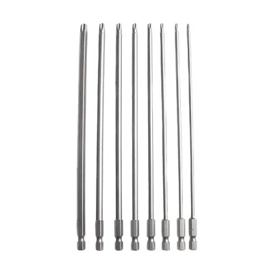 High Hardness Hex Shank Torx Screwdriver Bit Set T8 T15 T20 T25 T27 T30 T40 - Image 1 of 4