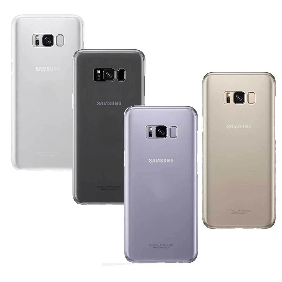 Custodia CLEAR COVER ULTRA-THIN originale Samsung p Galaxy S8+ Plus case sottile - Immagine 1 di 1