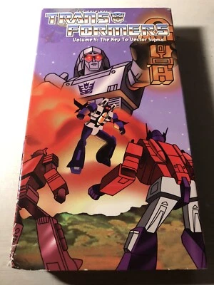 Transformers Vol. 4 - The Key to Vector Sigma (1986) VHS Animation 1999 Release - Image 1 of 3