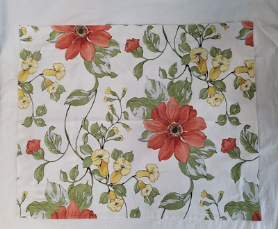 Pottery Barn Pillow Sham Set of 2 Sophia Poppy Organic Cotton Standard Size - Image 1 of 4