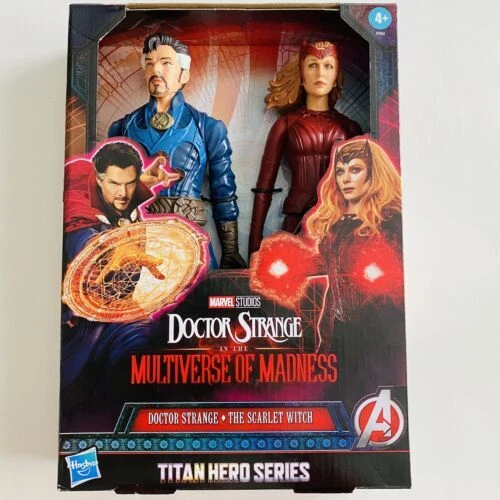 Marvel Avengers Titan Hero Series 2pk Doctor Strange and The Scarlet Witch Foto 1 de 1