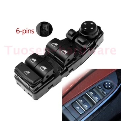 Mando interruptor ventana eléctrica para BMW 535i 550i 520i 523i 528i 640i 61319241955 Foto 1 de 4
